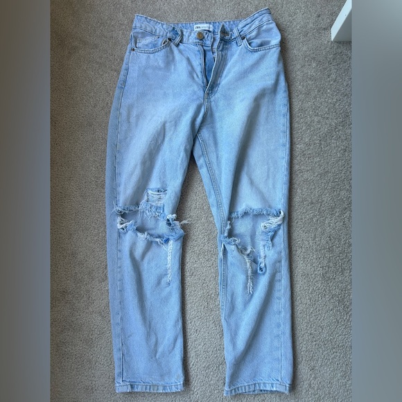 Zara Mom Jeans Size 6 - Picture 1 of 1